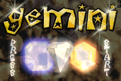 Gemini (Homebrew) — Title screen